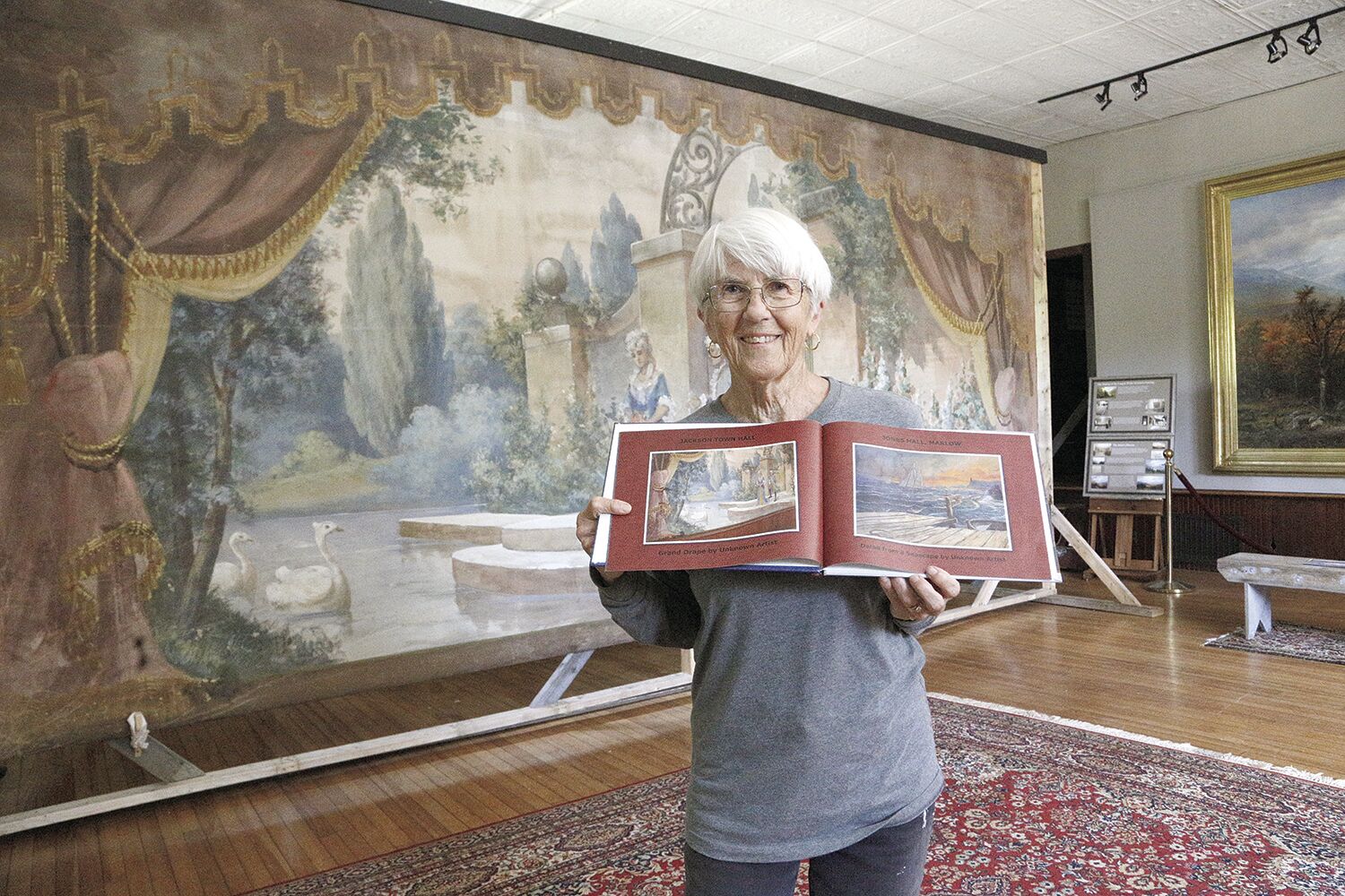 Curtain time: Historic Jackson drapery restored